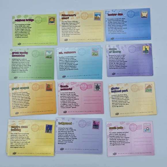 Sanrio Hello Kitty America The Beautiful Post Card Trading Cards - Picture 5 of 6